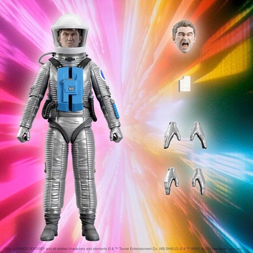 Figura de acción A Space Odyssey Ultimates 2001 Dr. Heywood R. Floyd 7 pulgadas Super 7 - Imagen 2 de 3