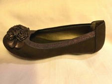  Shoes Kenneth Cole Chocolate Brown Flats Gol...