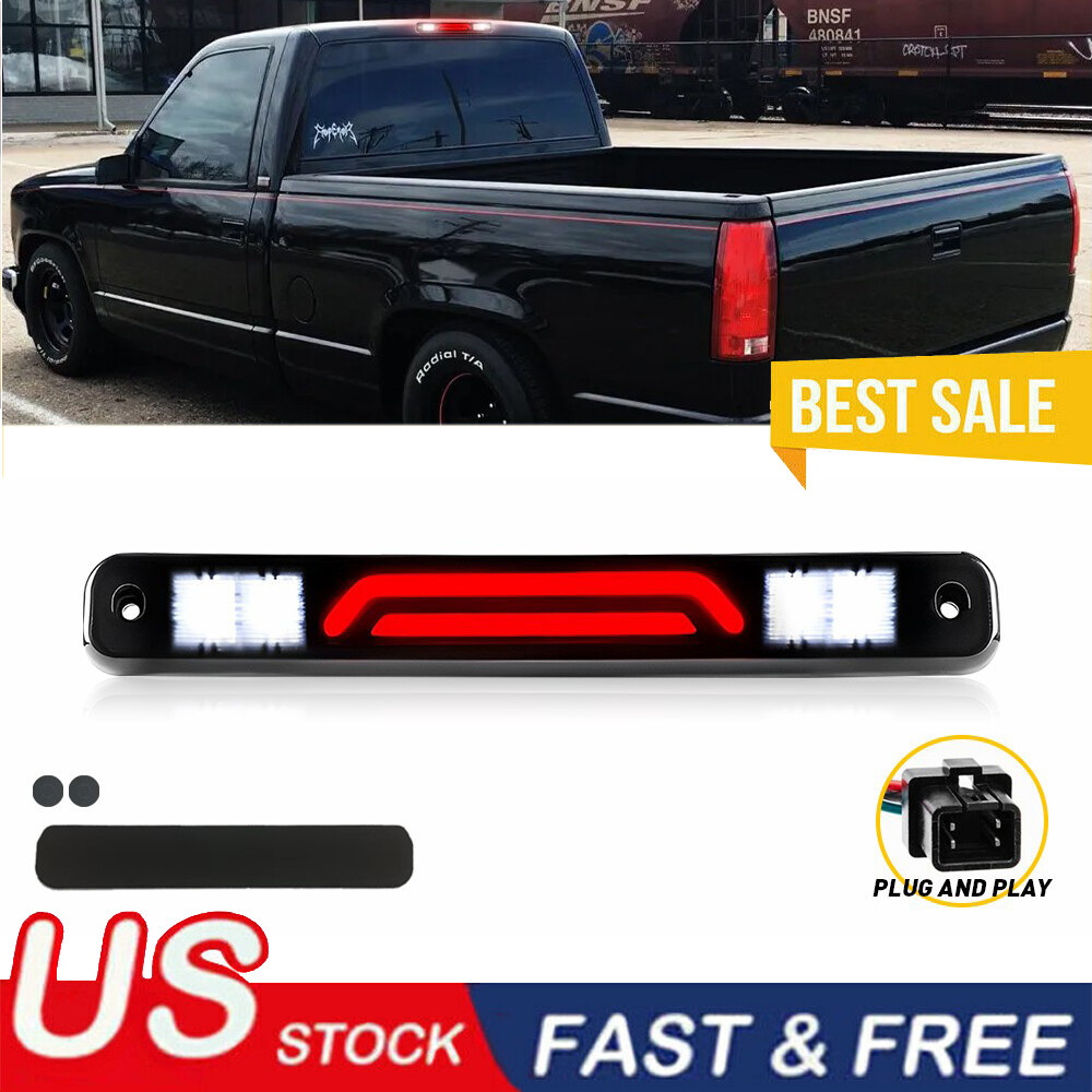 1988-1998 Chevy C/K1500 Silverado GMC Smoked LED 3rd Brake Light