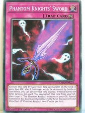 Yugioh - 1x #022 Phantom Knights' Sword - LEHD-C - Legendary Hero Decks