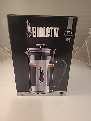 Bialetti French Press Preziosa / Omino 1000 ml Cafetiere 