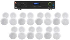 JBL VMA160 60 Watt Amplifier 28 8" JBL Speakers For Restaurant/Bar/Cafe