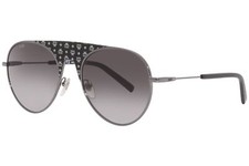 NEW MCM 150SL 001 Black  Black Viseto Aviator Sunglasses with MCM Case