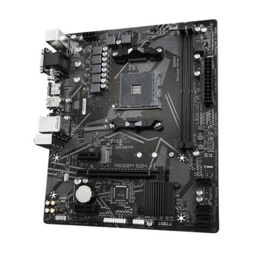 Gigabyte a520m s2h, matx, amd,am4, a520, ryzen 3 3rd gen, 64gb, 2x dimm ddr4, 50 - Afbeelding 4 van 5