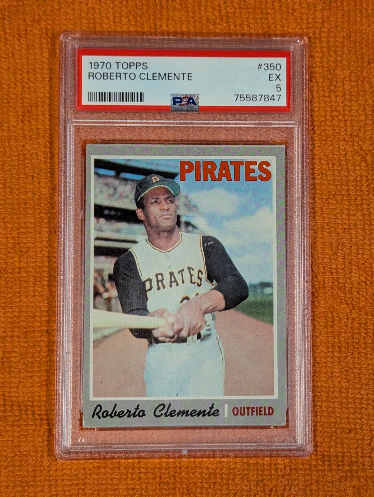 1970 Topps - #350 Roberto Clemente PSA 5