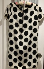 grazioso abito a pois nero e panna di Echo taglia 38 Eu.  Ottime condizioni