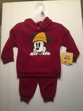 Disney Junior Mickey Mouse Hoodie Set 12M Boy or Girl New Free Shipping