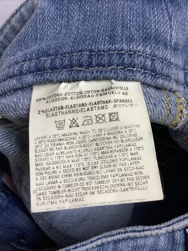 Diesel Industry Womens Blue Jeans Capri Size 26 EUC - Picture 7 of 10