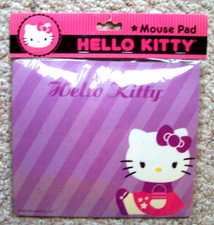 Hello Kitty Sanrio Mouse Pad 7" x 8.25" New