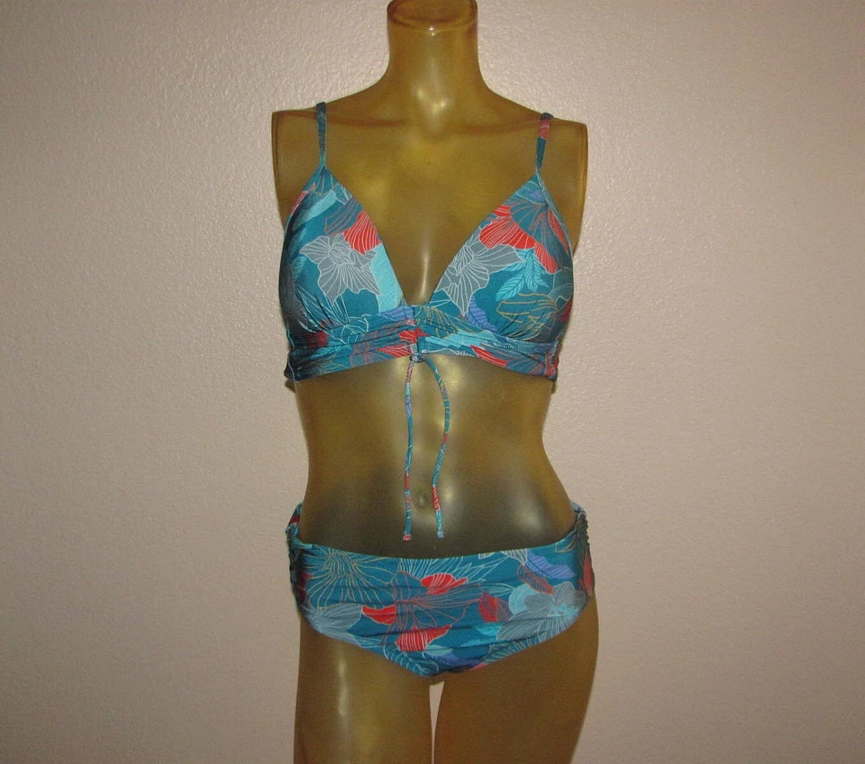 Bikini de dos piezas Kenneth Cole talla M pantalones 34 b/c top sin aros traje de baño Foto 2 de 4