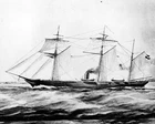 New 11x14 Civil War Photo: CSS ALABAMA, CSA Confederate Sloop-of-War Ship