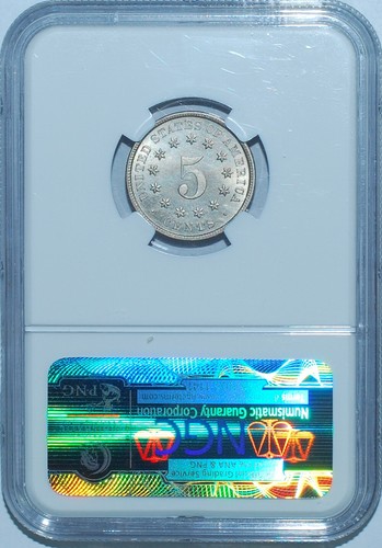 1882 NGC PR66 Proof Strike Shield Nickel - Picture 2 of 2