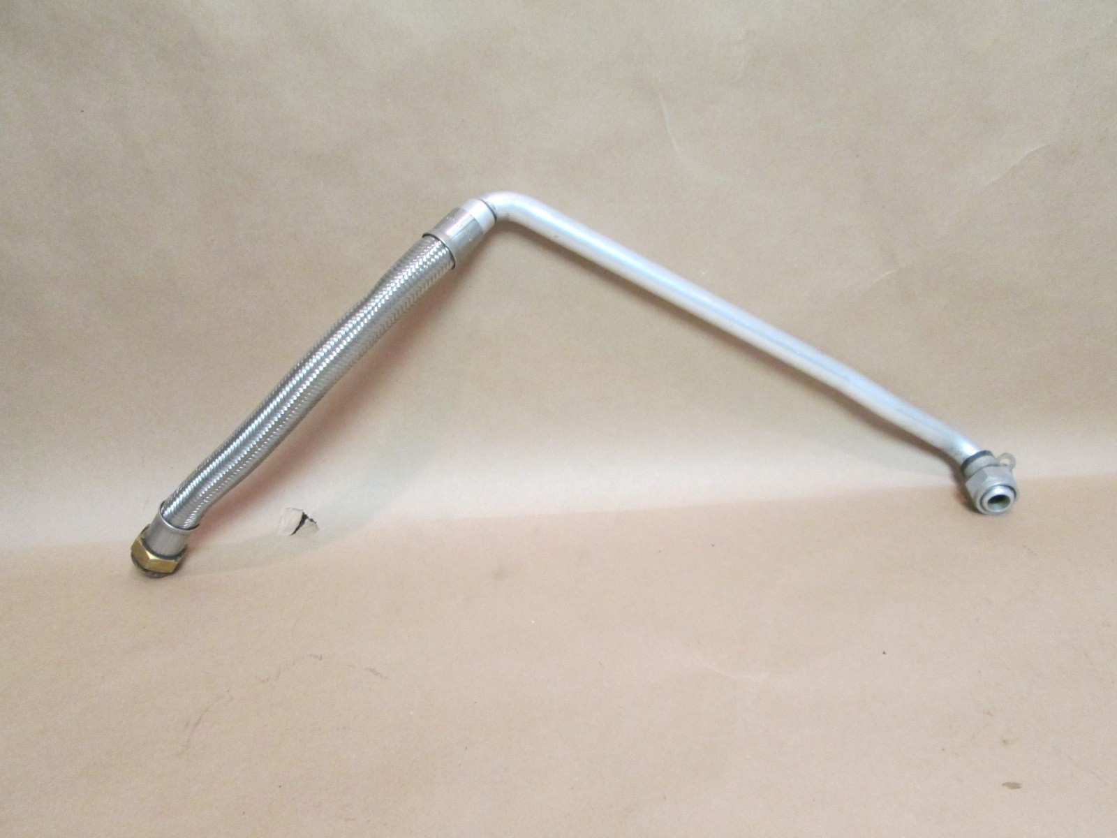 Maserati 4200 Oil Hose / Heat Exchanger to Oil Tank USED # 186060