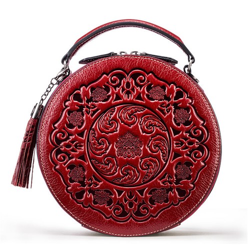 Mujeres Bolso de Mano Cuero Genuino Hobo Carteras Bolso Bandolera Bolso de Hombro Cartera - Imagen 6 de 7