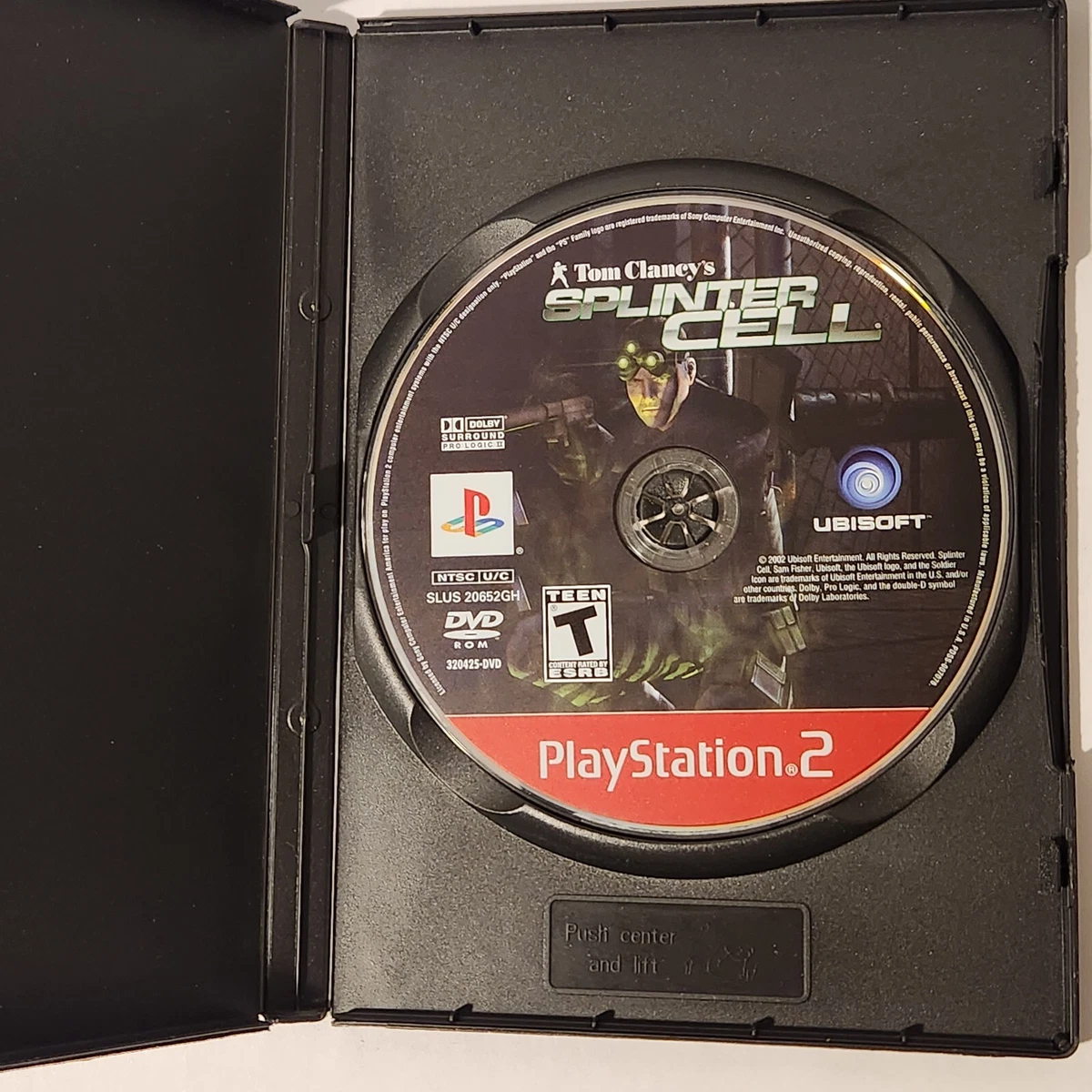 Tom Clancy's Splinter Cell - PlayStation 2 (Jewel case)