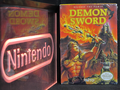 Nintendo NES Demon Sword NIB Brand New in Box Factory Sealed