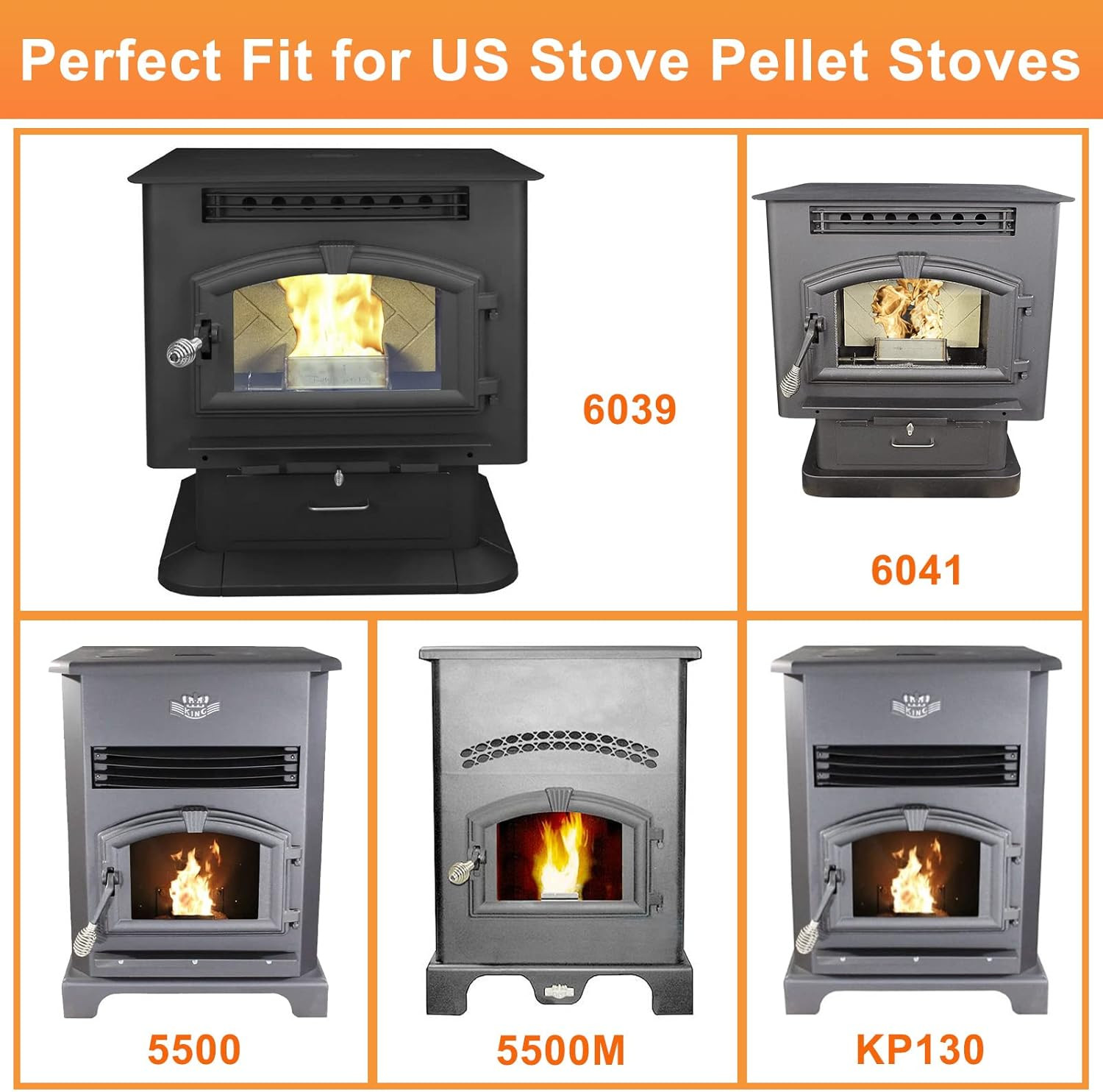 80472 & 80472A Distribution Blower Motor for US Stove & USSC American Harvest 60