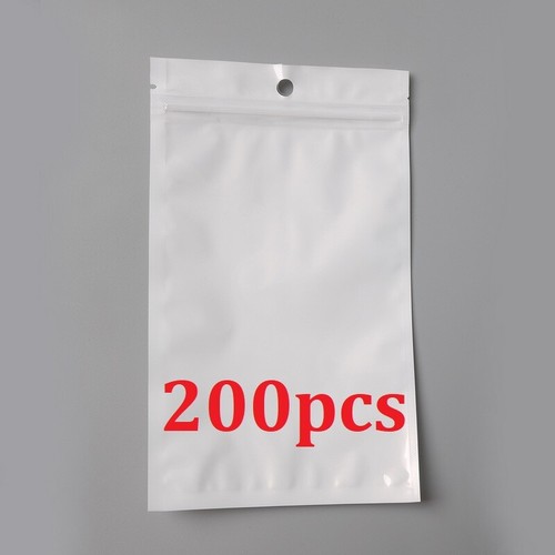 100 200 1000pcs AU Shiny Aluminium Mylar Foil Zip Lock Bags Resealable (Thick) - Picture 15 of 17