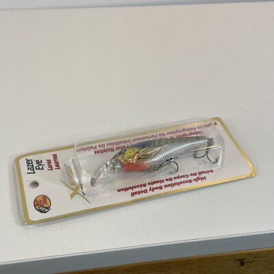 Bass Pro Shops XPS Lazer Eye Inch Blu Bk Yellow Fishing Lure NIP