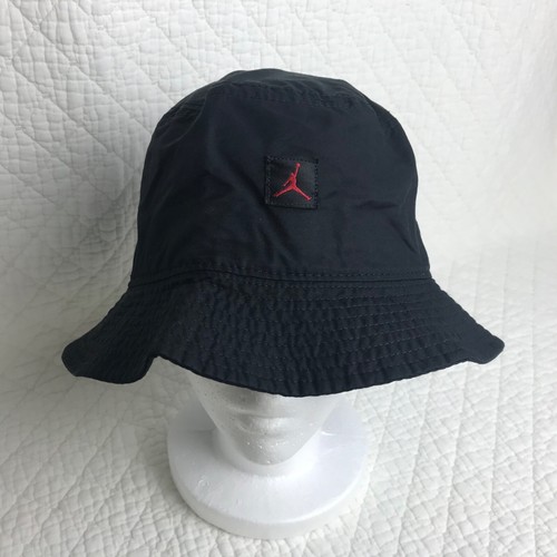 Nike Air Jordan Bucket Hat JM Washed Adult Unisex SZ L/XL Black DC3687-011 NWT - Picture 3 of 7