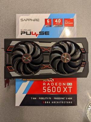 【値下げ】SAPPHIRE PULSE RADEON RX 5600 XT 6G Sapphire PULSE Radeon RX 5600 XT 6 GB Video Card (11296-01
