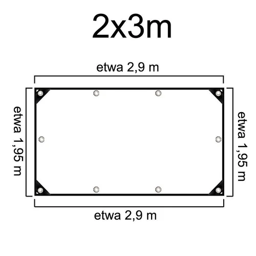 All Sizes Of Heavy Duty Clear Tarpaulin Waterproof Cover Ground Camping Sheet UK - Picture 8 of 15