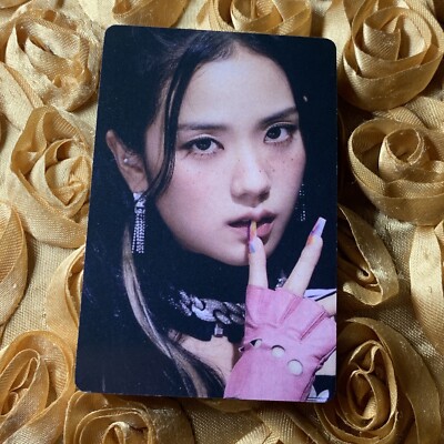Jisoo BLACKPINK Group Born Pink Tour Celeb K-pop Girl Photo Card Lips 2