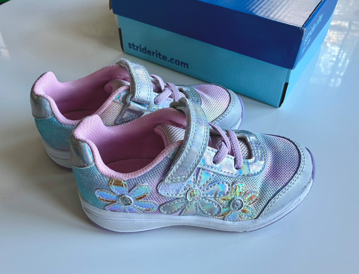 Stride Rite Unisex-child Sr Lighted Glimmer Slippers Stride Rite