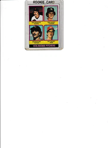 1976  TOPPS  ROOKIE  PITCHERS   RON GUIDRY