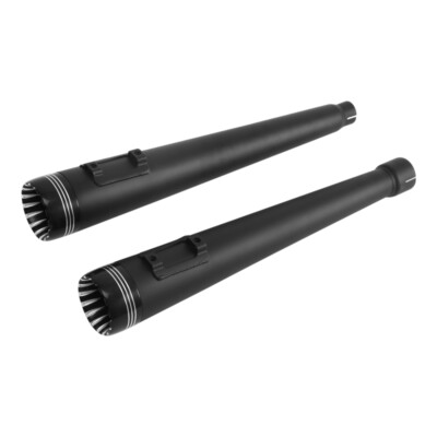 4'' Slip on Megaphone Mufflers Exhaust Pipe Fit For Harley Road Glide 2017-2025