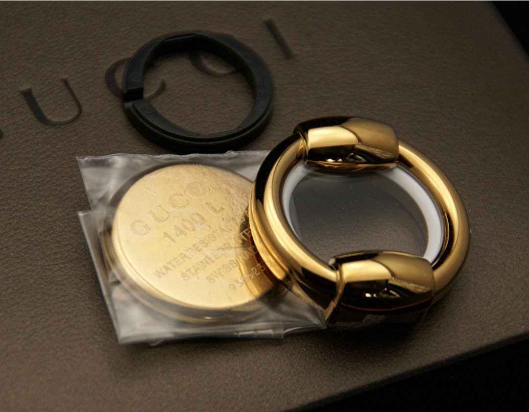 GUCCI ケース　Gate⚠️ Gucci Ladies 1400 L GP Replacement Case - New | eBay