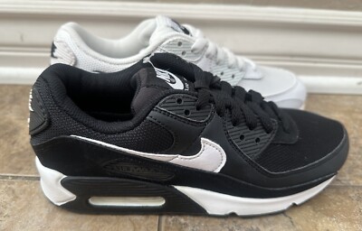 Size 7 - Nike Air Max 90 White Black W for sale online | eBay