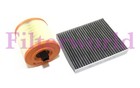 Engine & Carbon Cabin Air Filter For 16-19 CHEVY CRUZE 1.4 & CADILLAC ATS V6 217