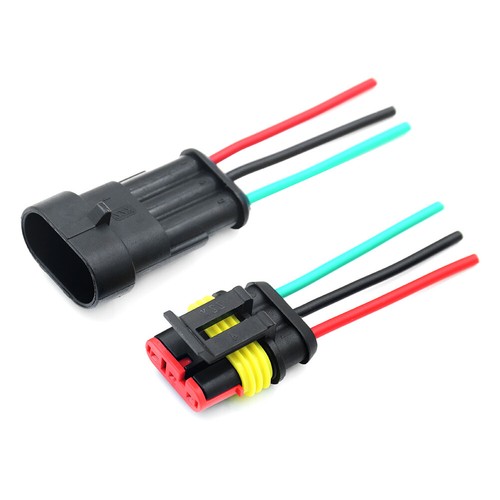Car 18 AWG Waterproof 1/2/3/4/5/6 Pin Plug Connector Terminal 1/5Pcs - Picture 18 of 24