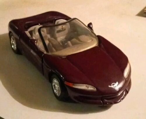 MotorMax Chevrolet Corvette Stingray III 3 Purple 1:24 Scale Diecast Car #68019