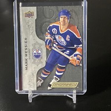 2018-19 Upper Deck Engrained Mark Messier Silver /49 RARE Edmonton Oilers #35