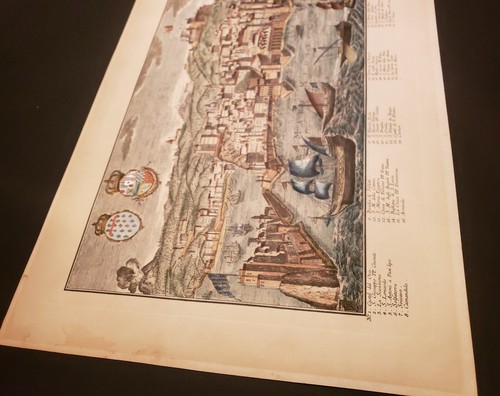 Georg Balthasar Probst Of NEAPOLIS Hand Colored Antique map - Picture 3 of 12