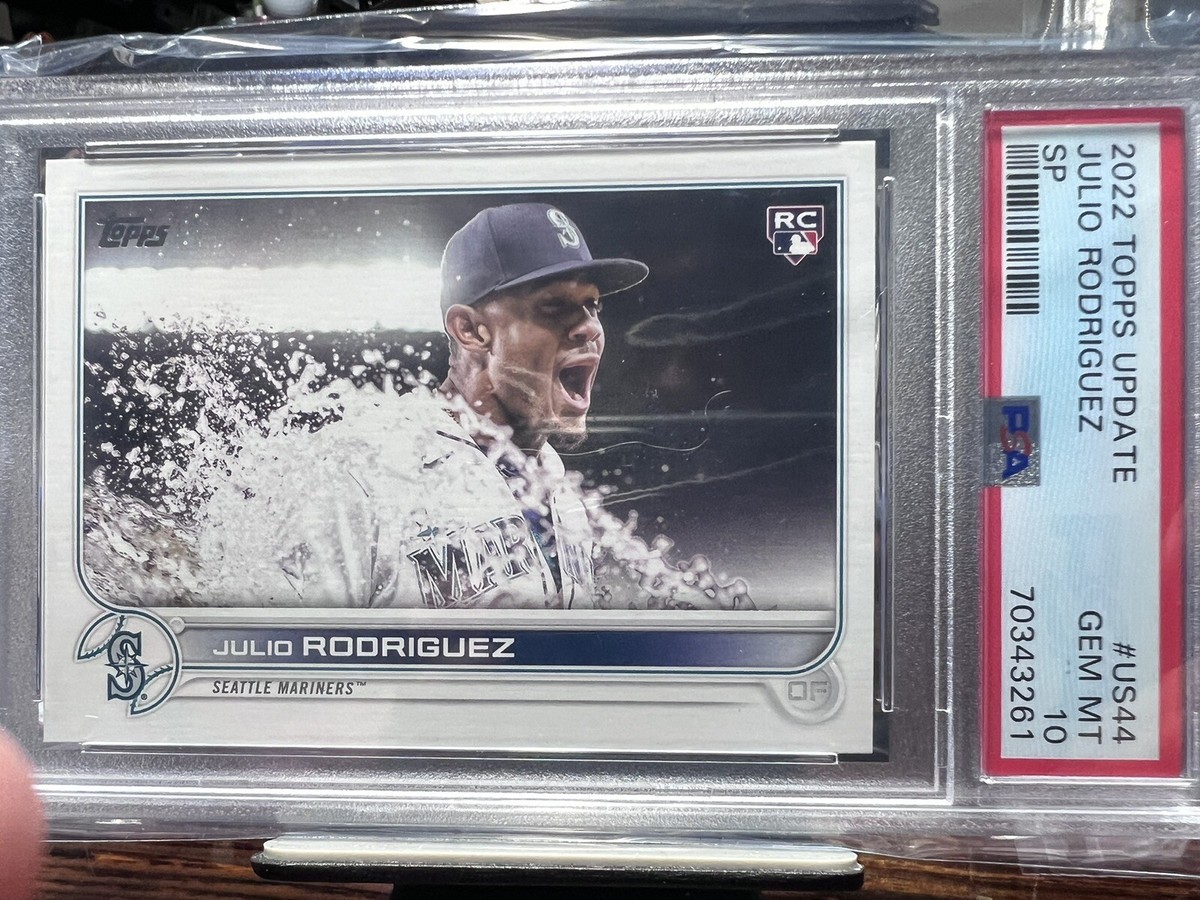その他 2022 topps update Julio Rodriguez SP Amazon.com: Graded 2022 Topps Update Julio Rodriguez #US44