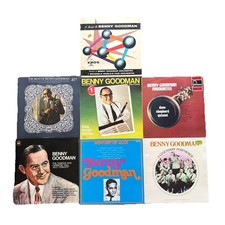 Benny Goodman Vintage Jazz Vinyl Record Job Lot Bundle - 7 LPs Inc Carnegie Hall