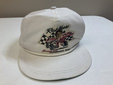 Vintage 90s Marlboro Team Racing Trucker Hat USA MADE K Brand Indy 500 Snap On