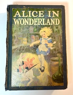 1925 First PRETTY Edition ALICE'S ADVENTURES IN WONDERLAND Carroll ALICE Tenniel - Image 1 of 4