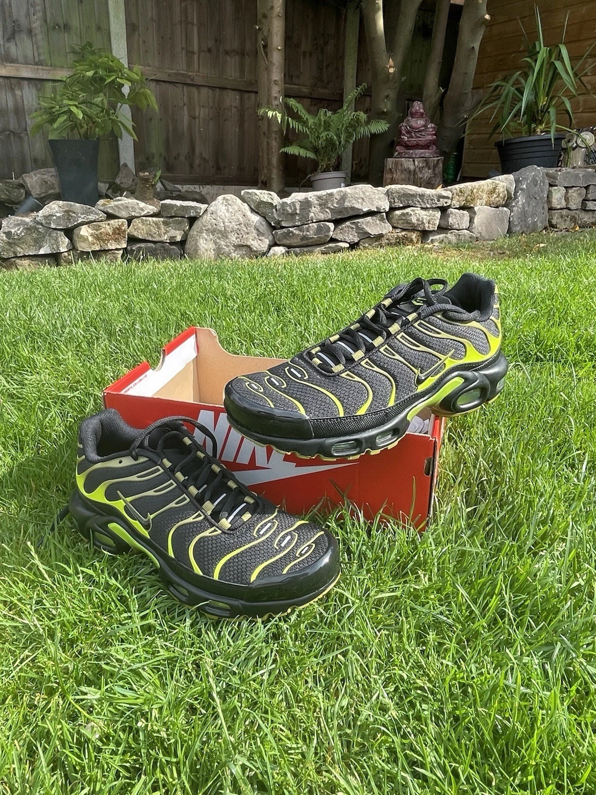 Nike Air Max Plus TN DM0032 010 Black Pacific Moss Cyber UK6 US6 5 EUR39 da corsa