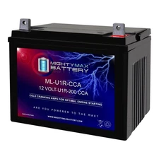 Mighty Max ML-U1R-CCA 12V 200CCA Battery Compatible with XS Power Powersports