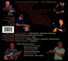 MIKE FREEMAN ZONAVIBE VIBESMAN NEW CD