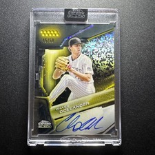 2026 Topps Chrome Black Chase Dollander #CBA-CD Gold Mini-Diamond Auto /50