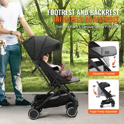 Uimoso Faltbarer Kinderwagen Buggy fr Reisen, kompakt 710x440x1070mm |  eBay.de