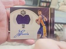 2016-17 Panini Limited - Rookie Jersey Autographs Ivica Zubac #121 SP 46/49 !