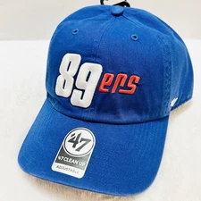 '47 Brand Oklahoma City 89ers Wordmark Clean Up Hat Cap Adjustable Blue MiLB