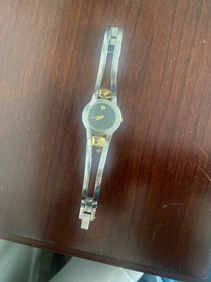 movado amarosa womens watch silver
