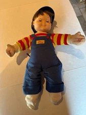 VINTAGE 1985 MY BUDDY Doll by Hasbro in Overalls